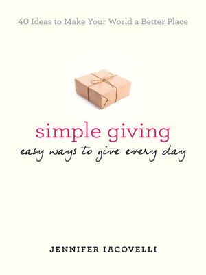 cover image of Simple Giving